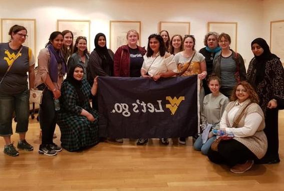 Students from West Virginia University’s Morgantown campus and the 十大网赌靠谱信誉平台 campus in Keyser spent spring break 2019 in the Kingdom of Bahrain, an island located on the southwestern coast of the Persian Gulf, to attend the Royal University fo